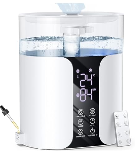 Amazon.co.jp: 【2025革新モデル・6重除菌+節電+AI】 加湿器 大容量